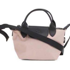 LONGCHAMP
Le Pliage Extra Small Canvas and Leather Tote With Strap in Hawthorne